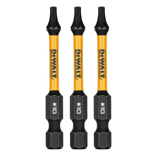 Ponta Torx T10 FlexTorq 2-1/4" 3 Peças DWAF2TX10IR3 DeWalt