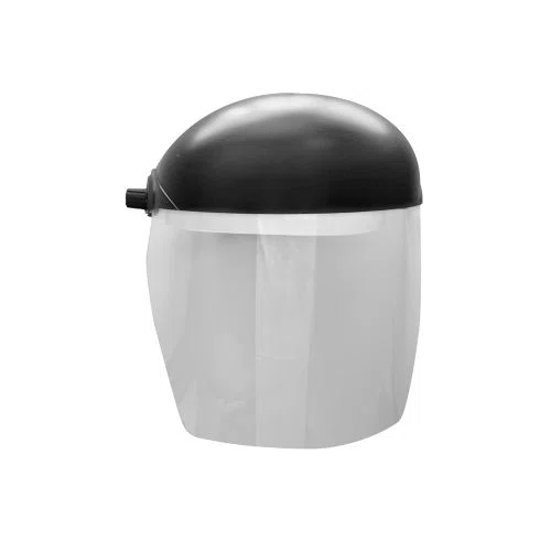 Protetor Facial Incolor 8" Com Catraca Carbografite
