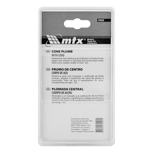 Prumo De Centro 300g 848339 MTX