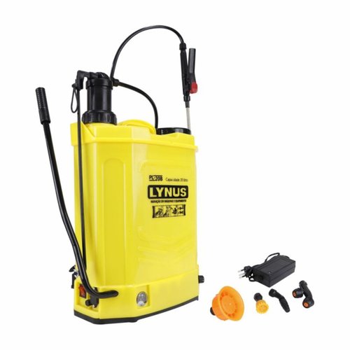 Pulverizador a Bateria e Manual 20 Litros PL-20B Lynus