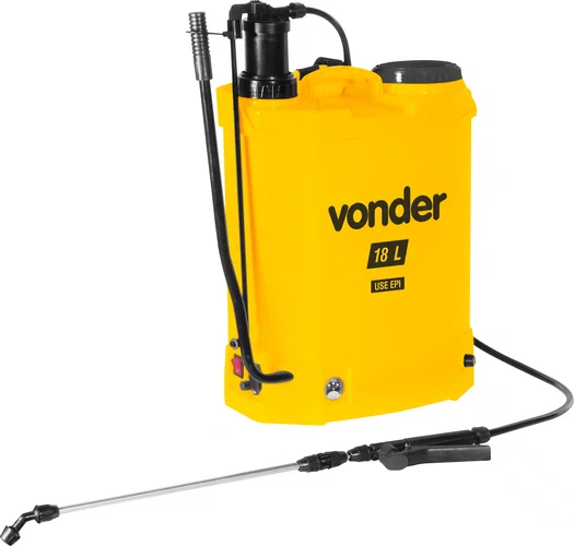 Pulverizador Agrícola 18L 2 em 1 (Manual/Bateria) Vonder