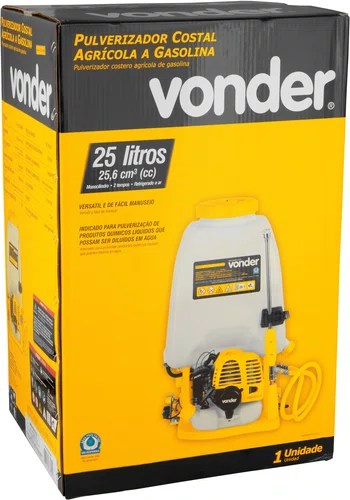 Pulverizador Costal Agrícola 25 L a Gás Vonder