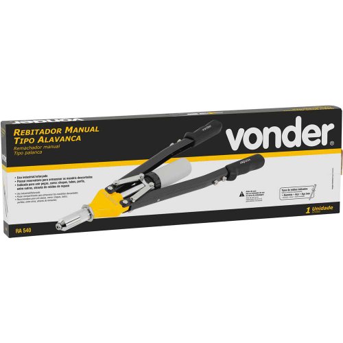 Rebitador Manual Alavanca 2,4mm a 6,4mm RA540 Vonder