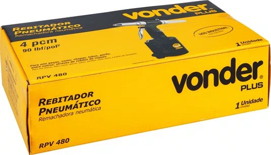 Rebitador Pneumático RPV 480 – Vonder Plus