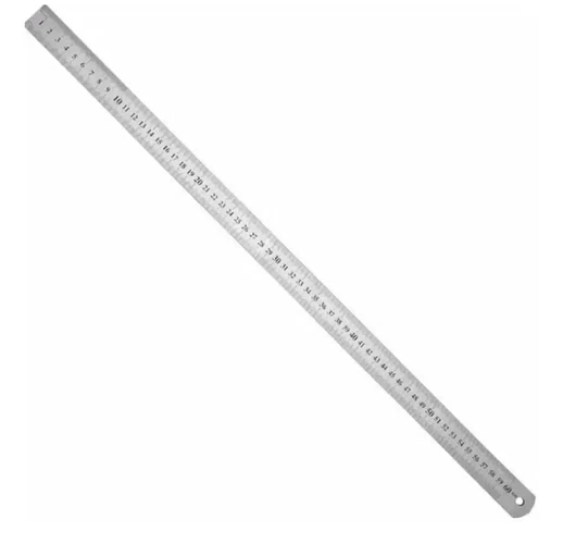 Régua Em Aço Inox 50cm - Carbografite