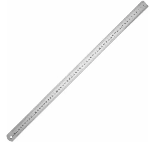Régua Em Aço Inox 50cm - Carbografite