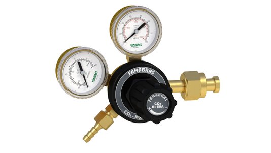 Regulador de Pressão CO2 RI-50A Famabras