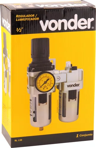 Regulador Lubrificador 1/2" RL 120 – Vonder