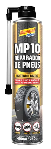 Reparador De Pneus 400Ml Mundial Prime