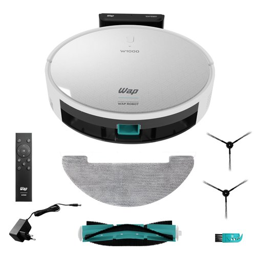 Robô Aspirador Inteligente Robot W1000 Com Mapeamento Wap