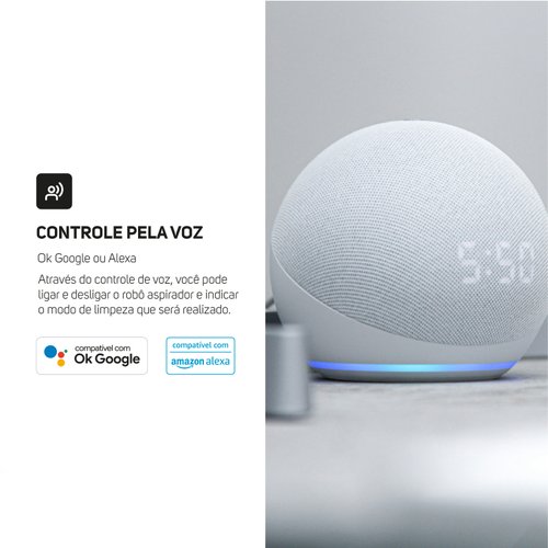Robô Aspirador Inteligente Robot W1000 Com Mapeamento Wap