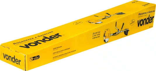 Roçadeira a Gasolina 25,4 cc RGP254 – Vonder
