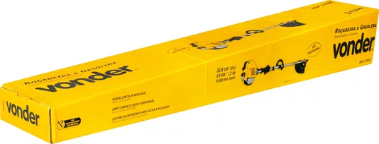 Roçadeira a Gasolina 32,6cc RGP3260C Vonder