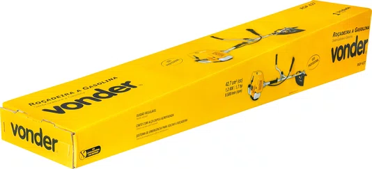 Roçadeira a Gasolina 42,7cc RGP427 Vonder