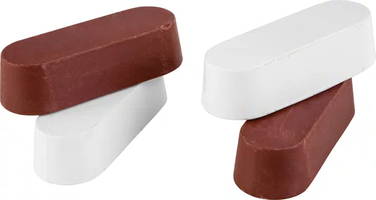 Jogo de Rodas de Pano Poliméricas Vonder 100 mm com Pasta Abrasiva – 8 Peças