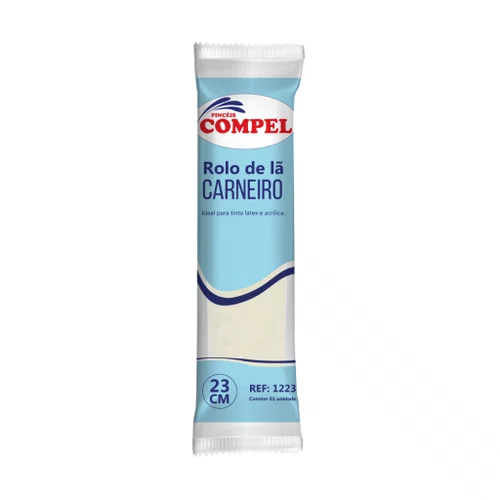 Rolo De Lã 23cm Sem Cabo Compel