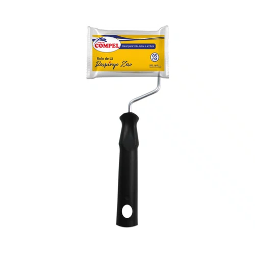 Rolo de Lã Anti Respingo 05cm Com Cabo Compel