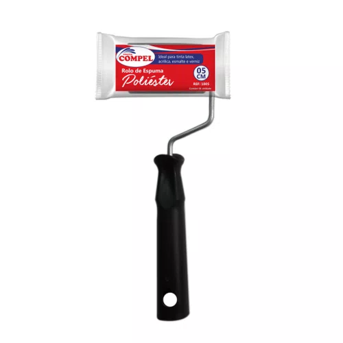 Rolo de Lã Anti Respingo 09cm Com Cabo Compel