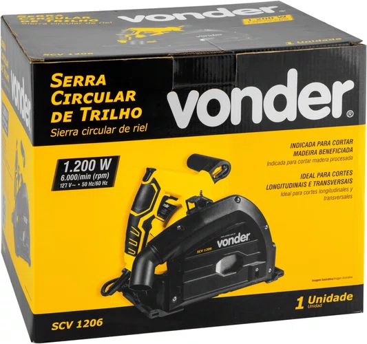 Serra Circular de Trilho SCV1206 127V – Vonder