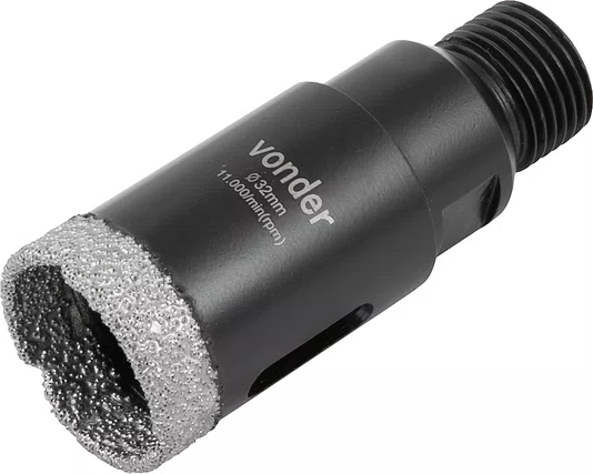 Serra Copo Diamantada 32 mm para Esmerilhadeira Vonder