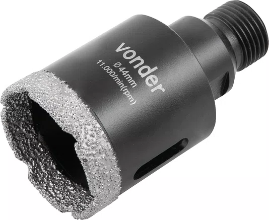 Serra Copo Diamantada 44 mm para Esmerilhadeira Vonder