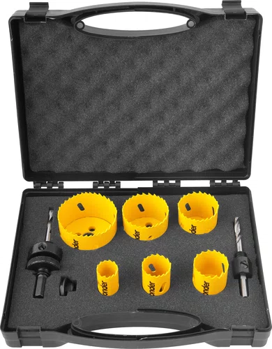 Jogo de Serra Copo Bimetal 9 Peças SCV 300 Vonder