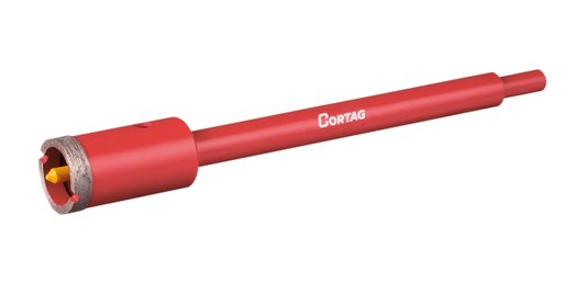 Serra Copo Diamantada Alvenaria Com Haste e Pino Guia 30MM 61416 Cortag