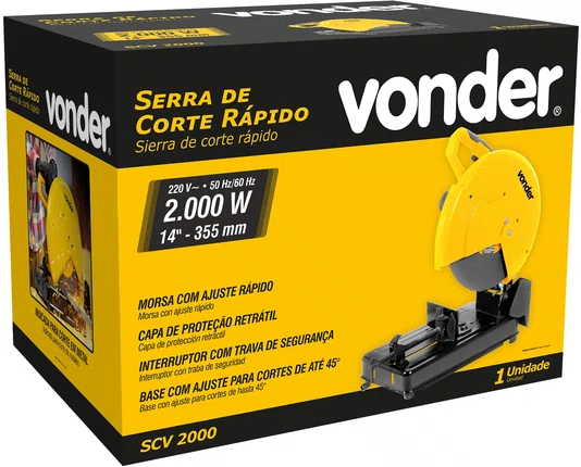 Serra de Corte Rápido SCV2000 220V Vonder