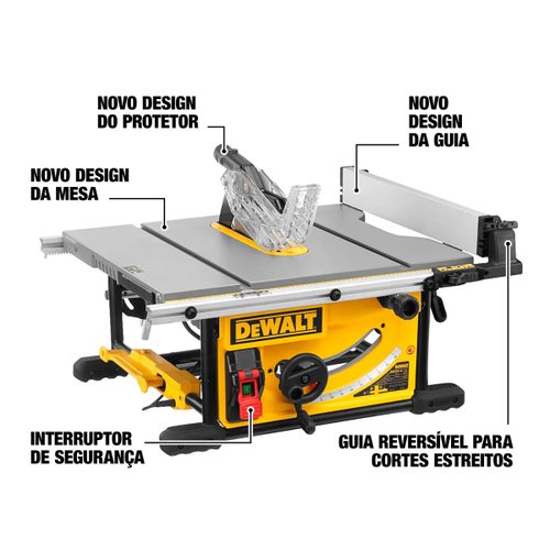 Serra De Mesa 10(254mm) 2.000W 220V DWE7492-B2 DeWalt