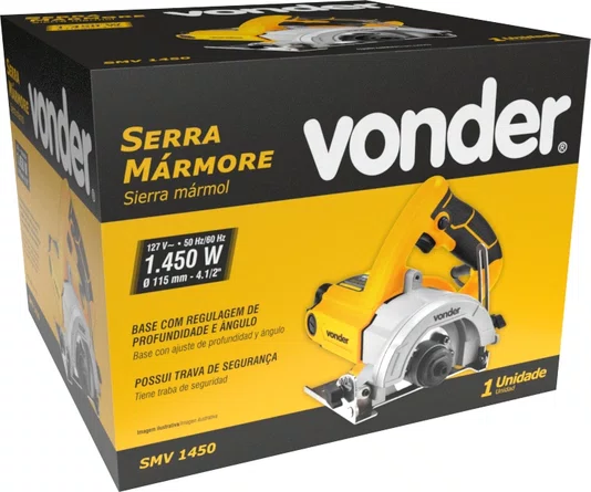 Serra Mármore SMV1450 sem Disco 127V Vonder