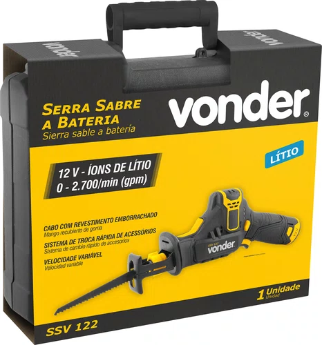Serra Sabre 12V SSV122 Bivolt Vonder