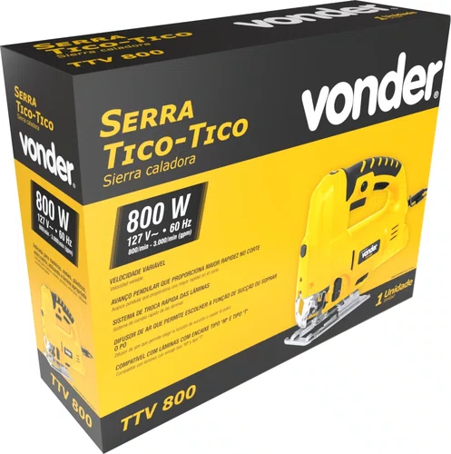 Serra Tico-Tico TTV800 127V Vonder