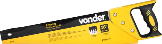 Serrote 18" SE 180 Tripla Afiação Vonder