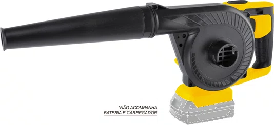 Soprador/Aspirador 18V Modelo ISAV1823 Sem Bateria e Carregador Vonder