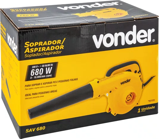 Soprador e Aspirador SAV680 220V Vonder