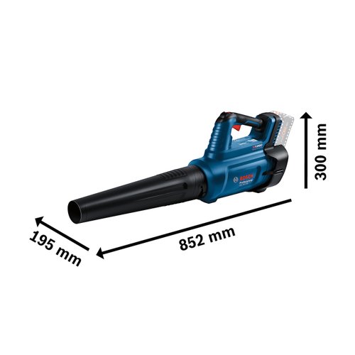 Soprador de Folhas 18V Bosch GBL 18V-750 BiTurbo Sem Bateria BL