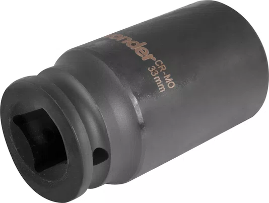 Soquete Sextavado Longo Encaixe 3/4" 33 mm Aço Cromo Molibdênio Vonder