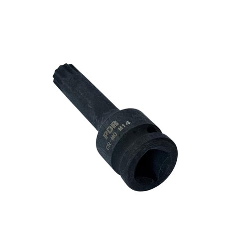 Soquete 1/2" Multidentado M14 78mm PRO-12M14 PDR