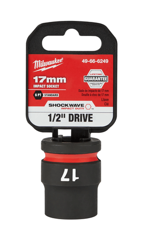 Soquete Impacto D 1/2" X 17Mm X 48Mm 49-66-6249 Milwaukee