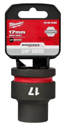 Soquete Impacto F 3/4" X 17mm X 53mm 49-66-6356 Milwaukee