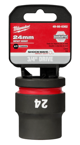 Soquete Impacto F 3/4" X 24Mm X 53Mm 49-66-6362 Milwaukee