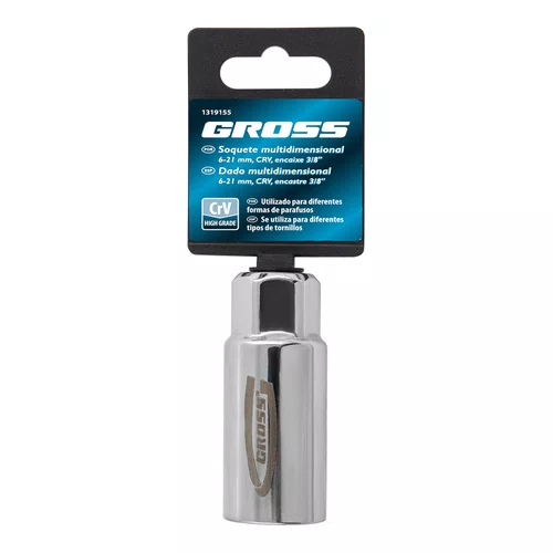 Soquete Multidimensional  6 a 21 mm Encaixe 1319155 Gross