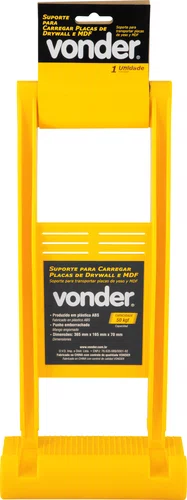 Suporte para Carregar Placas Drywall/MDF Vonder