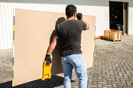Suporte para Carregar Placas Drywall/MDF Vonder