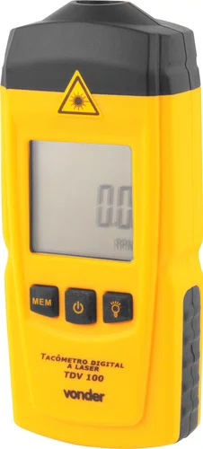 Tacômetro Digital Laser TDV100 Vonder