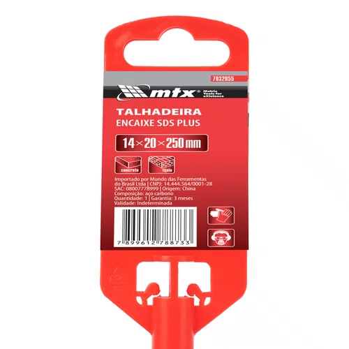 Talhadeira SDS-PLUS 20mm X 250mm 7032055 MTX