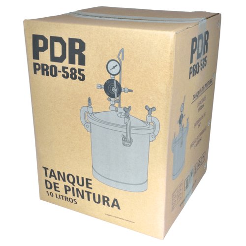 Tanque de Pintura 10 Litros PRO-585 PDR
