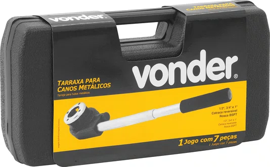 Tarraxa Manual BSPT 1/2" a 1" Vonder