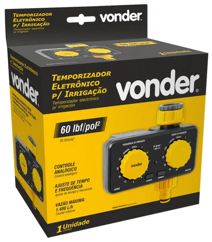 Temporizador Eletrônico para Irrigação Vonder