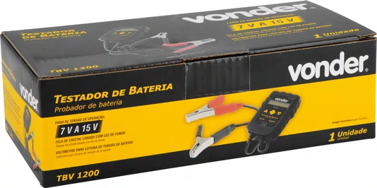Testador de Bateria TBV1200  6845120000 - Vonder
